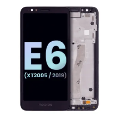 Дисплейний модуль (LCD) з рамкою для Motorola Moto E6 (XT2005 / 2019) (Genuine OEM) (All Colors)