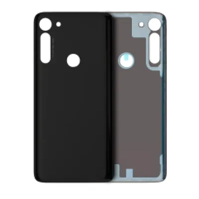 Задня кришка для Motorola Moto G Power (XT2041 / 2020) / G8 Power (XT2041DL / 2020) (Genuine OEM) (Smoke Black)