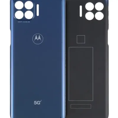 Задня кришка для Motorola One 5G (XT2075-1 / XT2075-2 / 2020) (Verizon Model) (Genuine OEM) (Prussian Blue)
