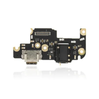 Шлейф зарядки з розʼємом навушників для Motorola Moto One 5G Ace (XT2113-1 / 2021) (Genuine OEM)
