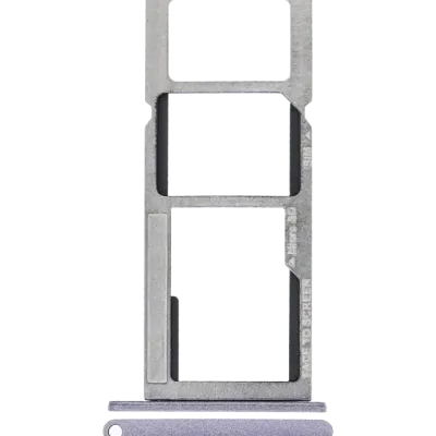 Dual Sim Card Tray For Motorola Moto E5 Play (XT1921 / 2018) (Gray)