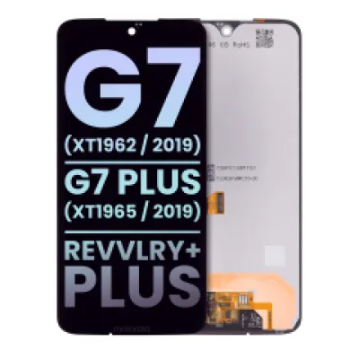 Дисплейний модуль (LCD) без рамки для Motorola Moto G7 (XT1962 / 2019) / G7 Plus (XT1965 / 2019) / T-Mobile Revvlry Plus (Genuine OEM) (всі кольори)