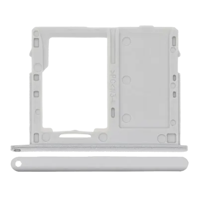 Single Sim Card Tray For Samsung Galaxy Tab A 10.1" (T515 / T517) (2019) (Silver)
