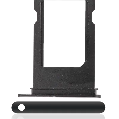 Sim Card Tray For iPhone 7 (Service Pack) (Black)