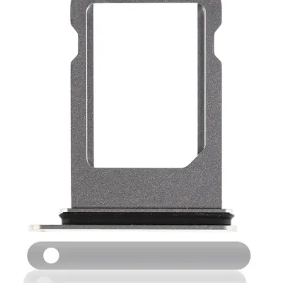Лоток SIM для iPhone X (Service Pack) (сріблястий)