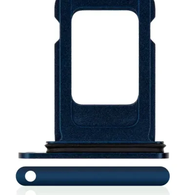 Sim Card Tray For iPhone 12 (Service Pack) (Blue)