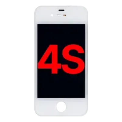 Дисплейний модуль для iPhone 4S (Aftermarket Plus) (білий)