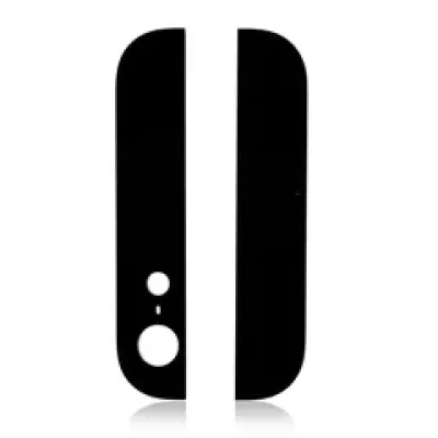 Задне скло (верхнє + нижнє) для iPhone 5 (чорне)
