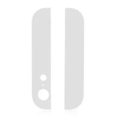 Задне скло (верхнє + нижнє) для iPhone 5 (біле)