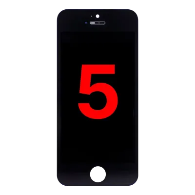 Дисплейний модуль (LCD) для iPhone 5 (Aftermarket) (чорний)