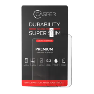 Закалене скло Casper для iPhone 5 / 5S / 5C / SE (2016) (Retail Packaging) (прозоре)