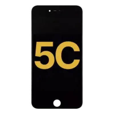 Дисплейний модуль (LCD) для iPhone 5C (Refurbished) (чорний)