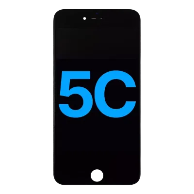 Дисплейний модуль (LCD) для iPhone 5C (Aftermarket) (чорний)