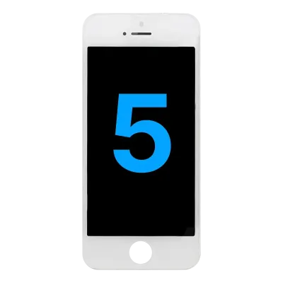 Дисплейний модуль (LCD) для iPhone 5 (Aftermarket) (білий)