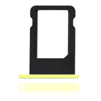 Лоток SIM для iPhone 5C (жовтий)