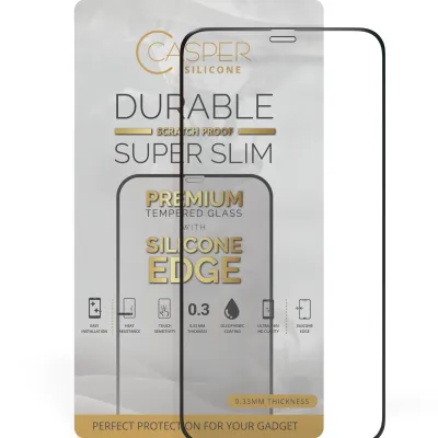 Скло екрана Casper Silicone Tempered для iPhone XS Max / 11 Pro Max (Retail Packaging) (Clear)