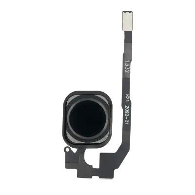 Кнопка Home зі шлейфом для iPhone 5S / SE (2016) (графітовий)