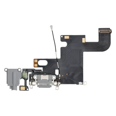 Charging Port Flex Cable For iPhone 6 (Aftermarket) (Space Gray)