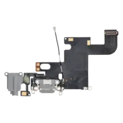 Шлейф зарядки для iPhone 6 (Aftermarket) (Space Gray)