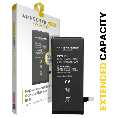 Replacement Battery For iPhone 6 (Pro Extended grade)