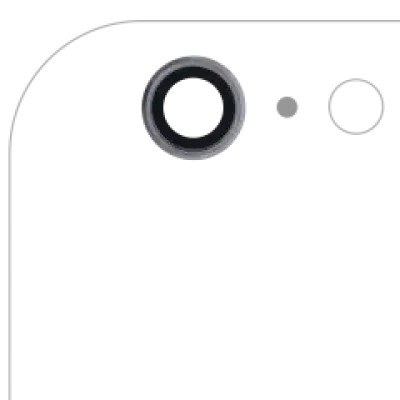 Скло камери для iPhone 6 Plus / 6S Plus (Space Gray) (10 шт)