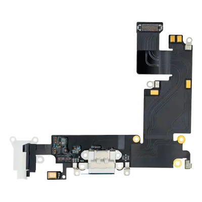Charging Port Flex Cable For iPhone 6 Plus (Aftermarket) (Gold)