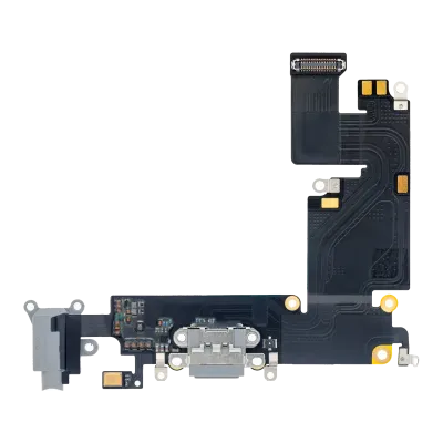 Charging Port Flex Cable For iPhone 6 Plus (Aftermarket) (Space Gray)