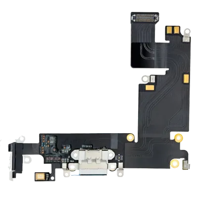Charging Port Flex Cable For iPhone 6 Plus (Premium) (Gold)