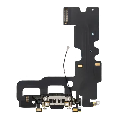 Шлейф зарядки для iPhone 7 (Aftermarket) (Jet / Matte Black)