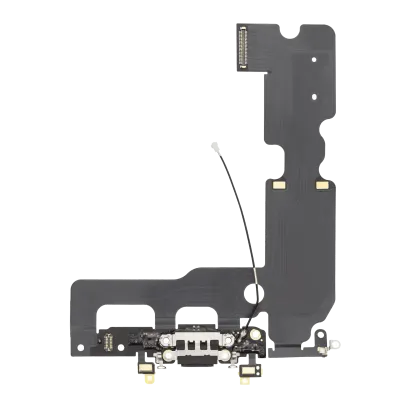Charging Port Flex Cable For iPhone 7 Plus (Premium) (Jet / Matte Black)