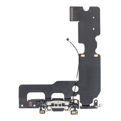 Charging Port Flex Cable For iPhone 7 Plus (Aftermarket) (Jet / Matte Black)