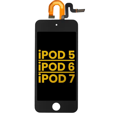 Дисплейний модуль для iPod Touch 5 / iPod Touch 6 / iPod Touch 7 (Premium) (чорний)