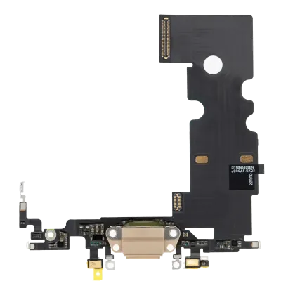 Charging Port Flex Cable For iPhone 8 (Premium) (Gold)