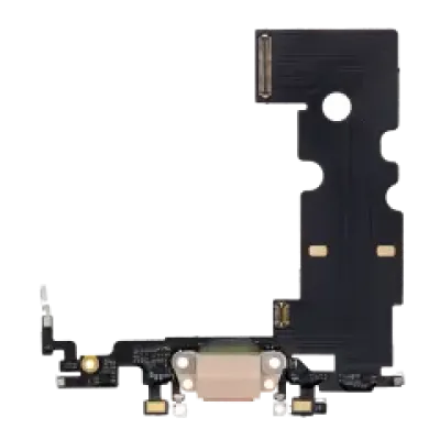 Шлейф зарядки для iPhone 8 (Aftermarket) (золотий)