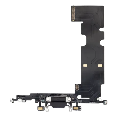 Charging Port Flex Cable For iPhone 8 Plus (Premium) (Space Gray)
