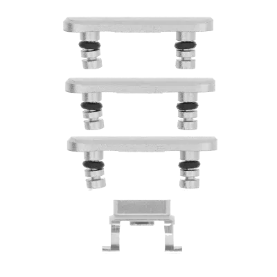 Hard Buttons (Power / Volume / Switch) For iPhone 8 Plus (Silver)