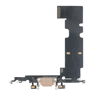 Charging Port Flex Cable For iPhone 8 Plus (Aftermarket) (Gold)