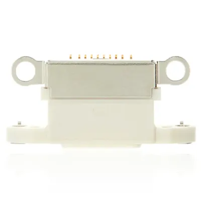 Charging Port Only For iPhone 12 (White) (10 Pack)