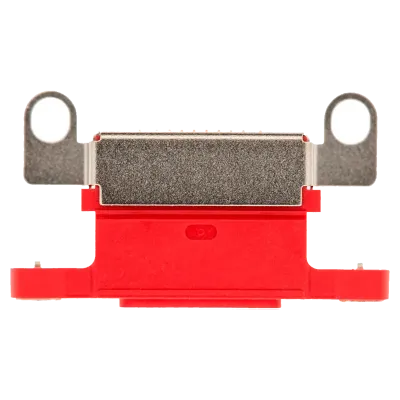 Charging Port Only For iPhone 12 Mini (Red) (10 Pack)