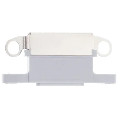 Роз'єм зарядки для iPhone 12 Pro Max (сріблястий) (уп. 10)