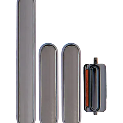 Hard Buttons (Power / Volume / Switch) For iPhone X (Black)