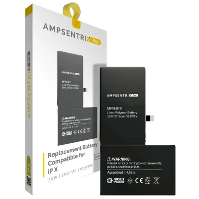 Replacement Battery For iPhone X (Pro grade)