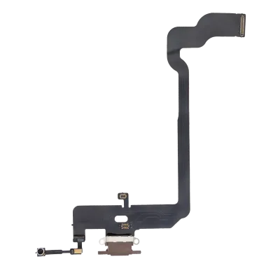 Charging Port Flex Cable For iPhone XS (Aftermarket) (Gold)