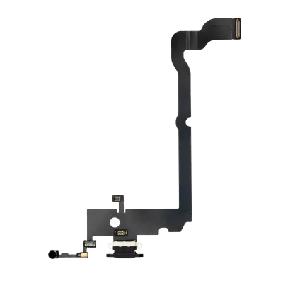 Charging Port Flex Cable For iPhone XS Max (Premium) (Space Gray)