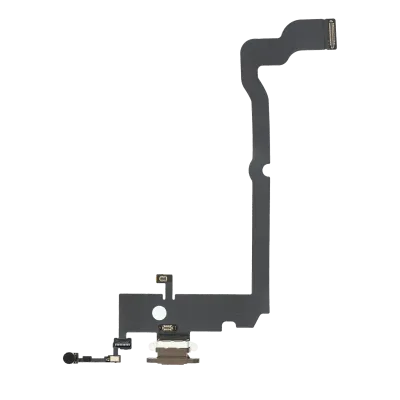 Charging Port Flex Cable For iPhone XS Max (Premium) (Gold)