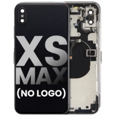 Корпус з передустановленими дрібними компонентами для iPhone XS Max (без логотипу) (Aftermarket Plus) (Space Gray)