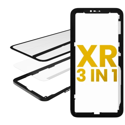 OCA Master 3-in-1 (Glass With OCA Pre-Installed + Frame) For iPhone XR (2 Pack)
