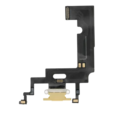 Charging Port Flex Cable For iPhone XR (Aftermarket) (Yellow)