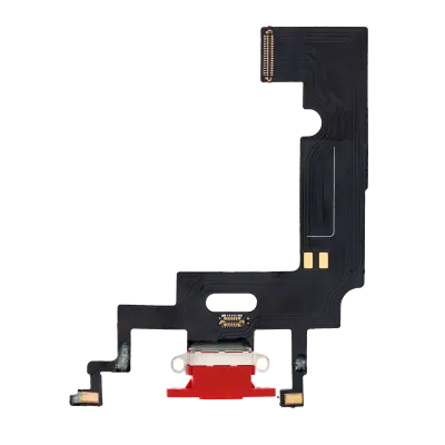 Charging Port Flex Cable For iPhone XR (Aftermarket) (Red)