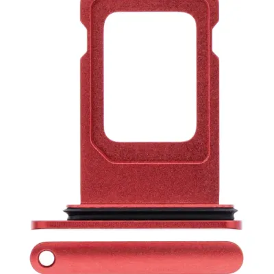 Single Sim Card Tray For iPhone XR (Red)